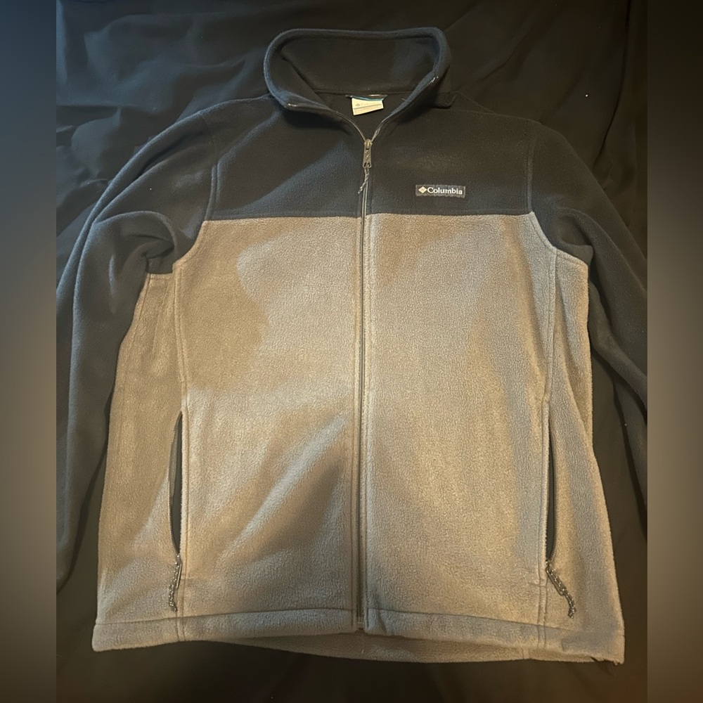 Columbia Black & Gray Fleece Jacket